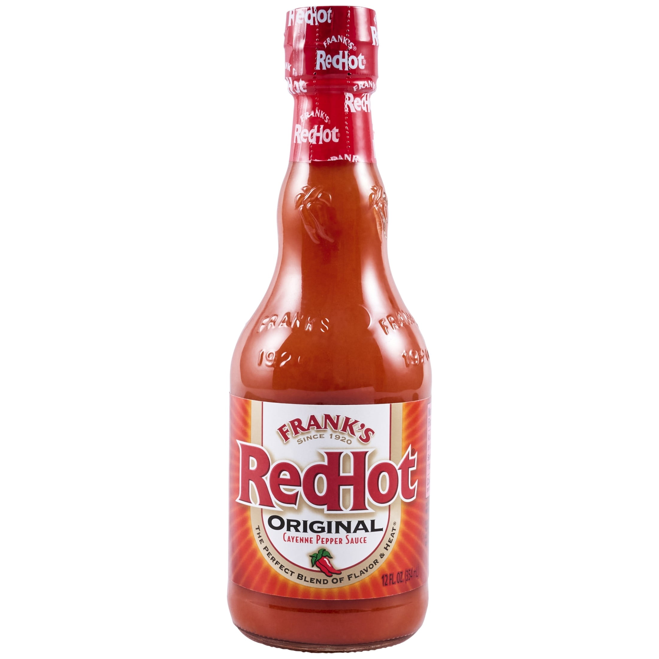 Frank's RedHot Original Cayenne Pepper Sauce, Buffalo Wing Hot Sauce, 12 oz Bottle